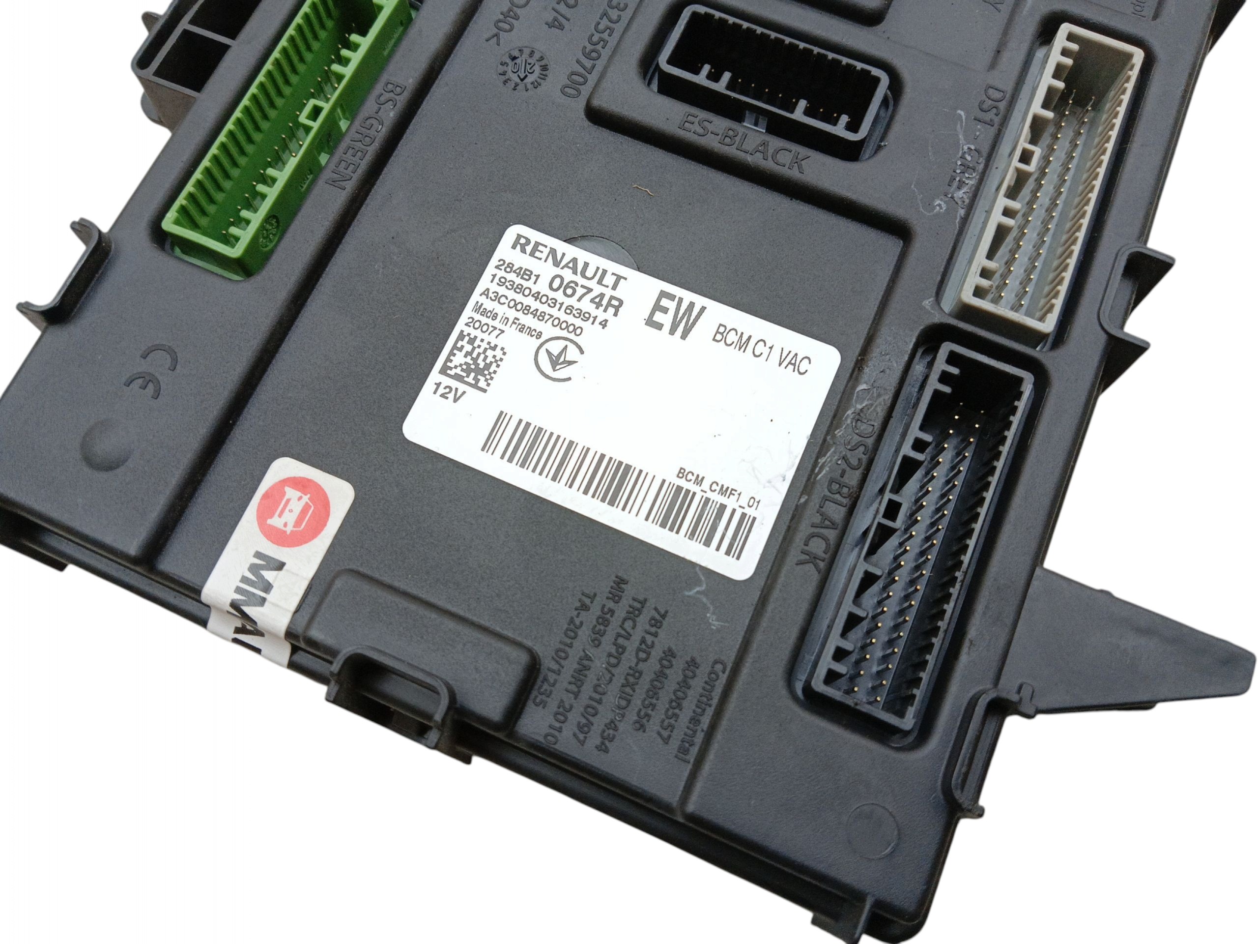 Module BCM Module fusibles RENAULT MEGANE IV 4 284B10674R