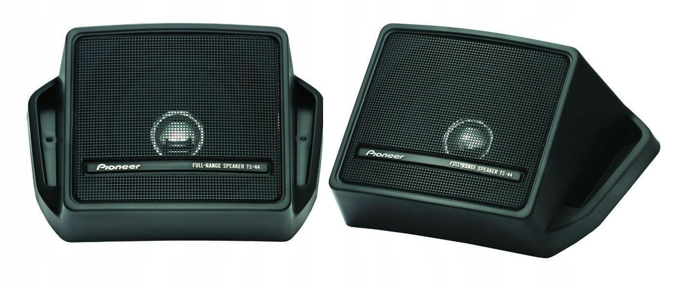 PIONEER TS-44 GŁOŚNIKI 40W NA PÓŁKE W SAMOCHODZIE