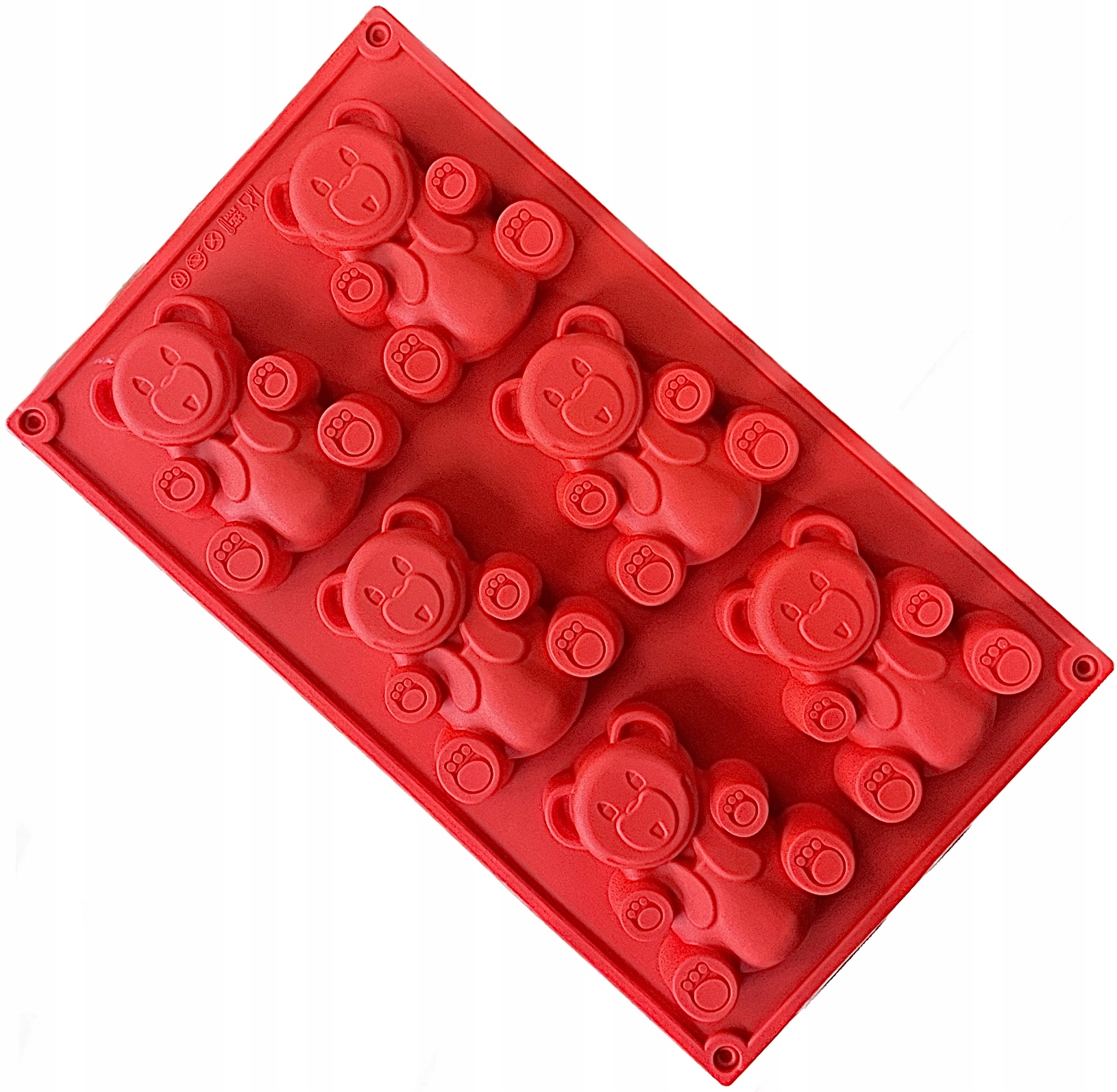 FOREMKA SILIKONOWA NA MUFFINKI FORMA CIASTKA MISIE