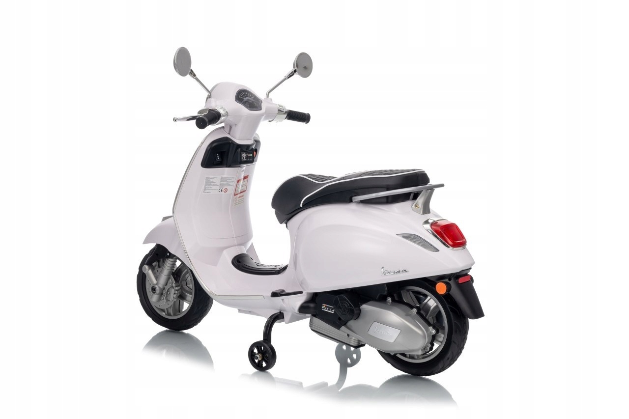 Pojazd Skuter Vespa Roma Biały motorek dla dziecka