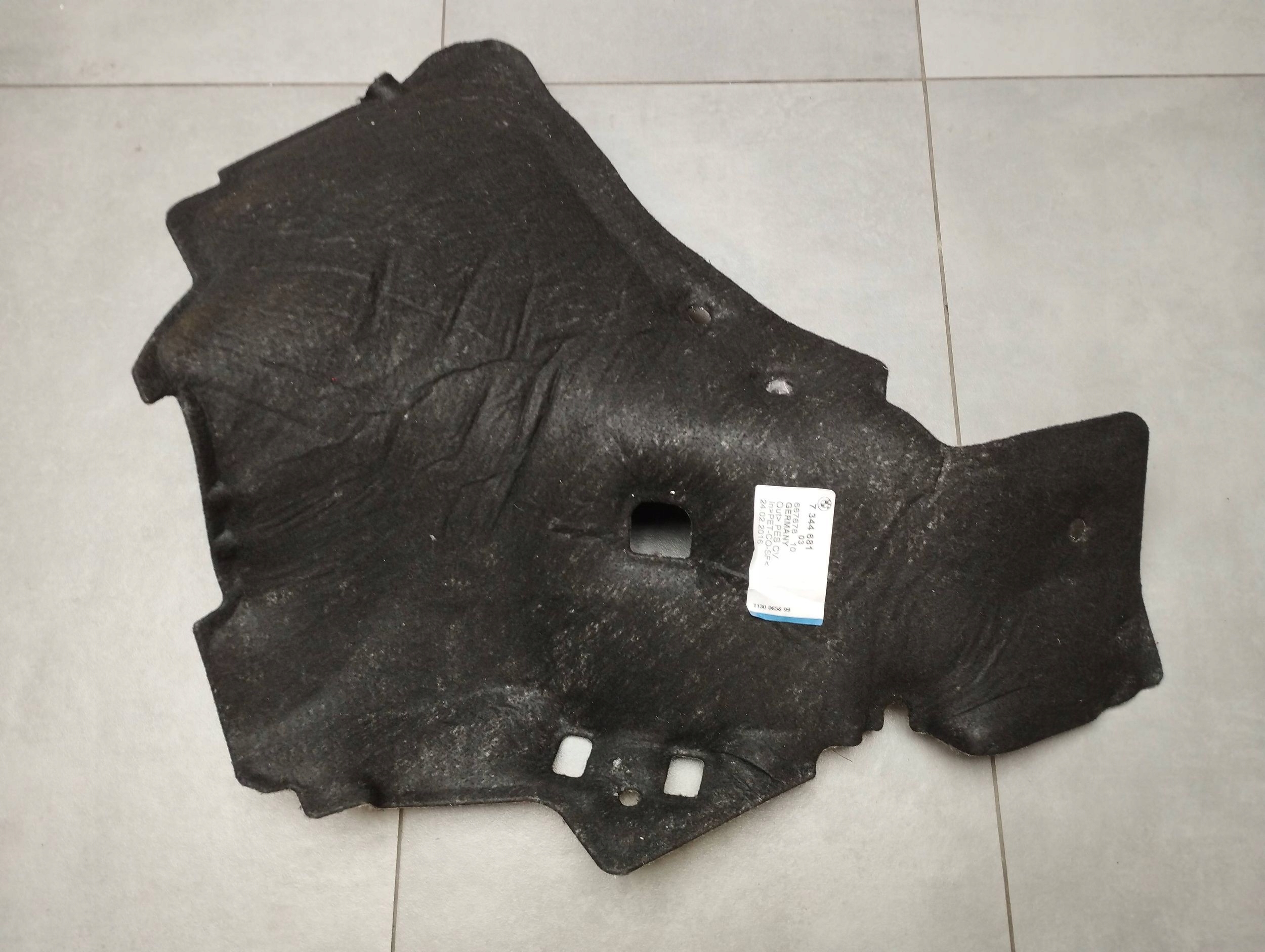 BMW 7 G11 IZOLACJA Insonorisation 7344681