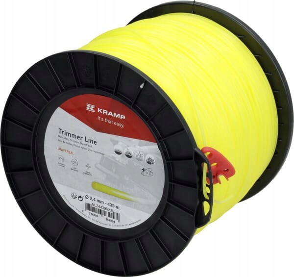Žacia struna Ø 2.4 mm 439 m okrúhla žltá Kramp NL24439RKR