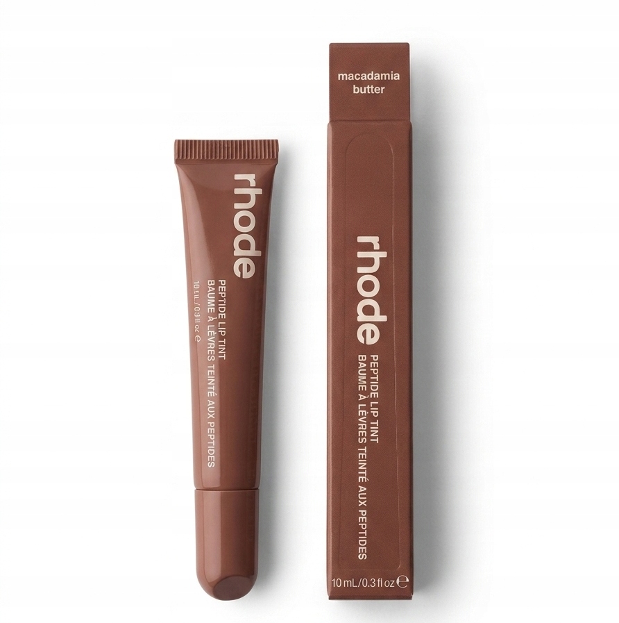 Peptide błyszczyk do ust z peptydami kolor macadamia butter