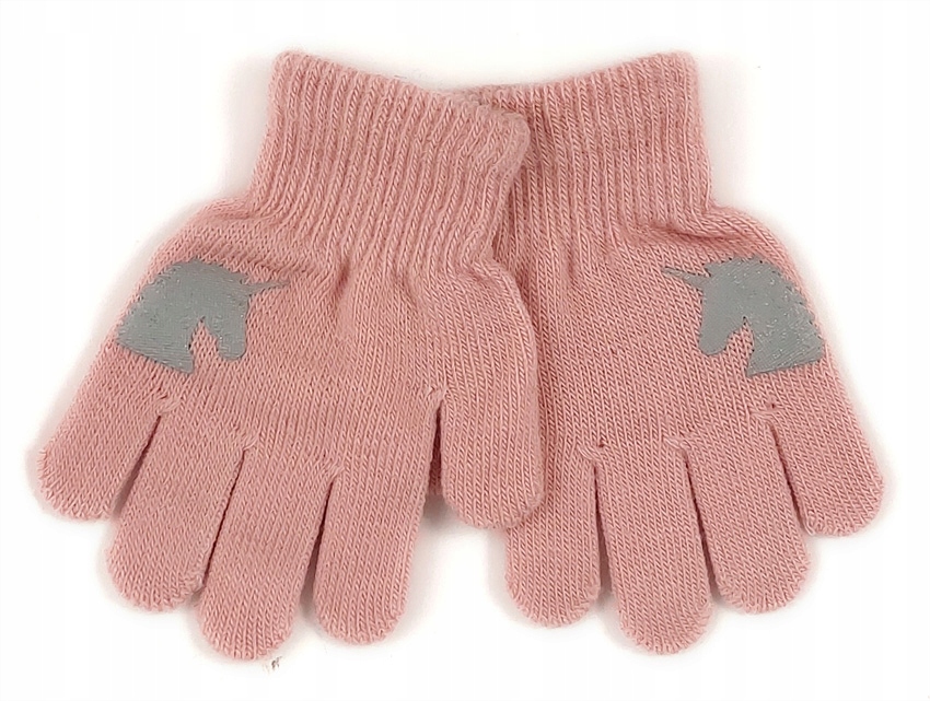 

14 Yo! Rękawiczki akrylowe 5-palcowe 104 110 116