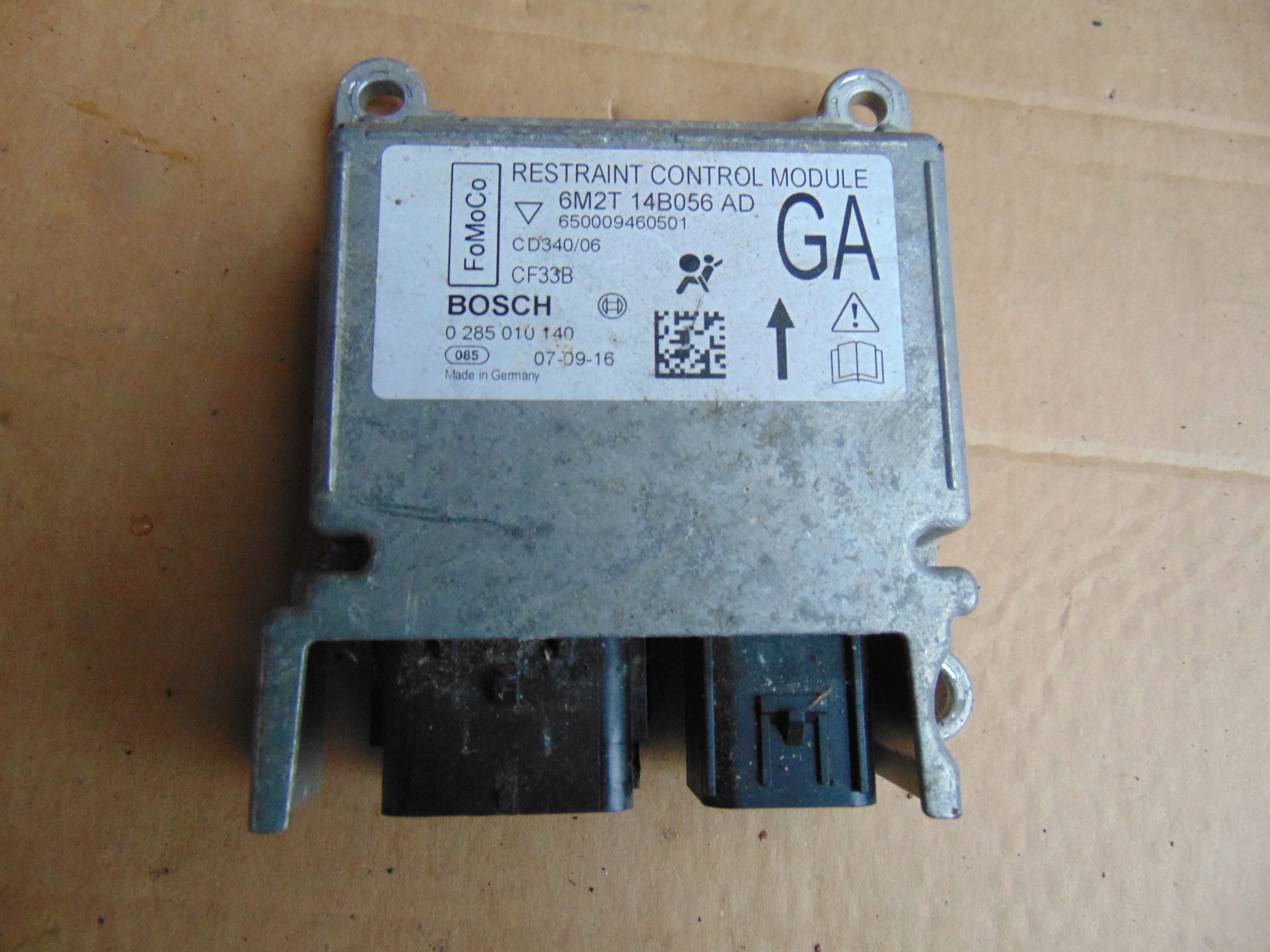 MODUŁ SENSOR AIRBAG PODUSZEK FORD GALAXY MK3