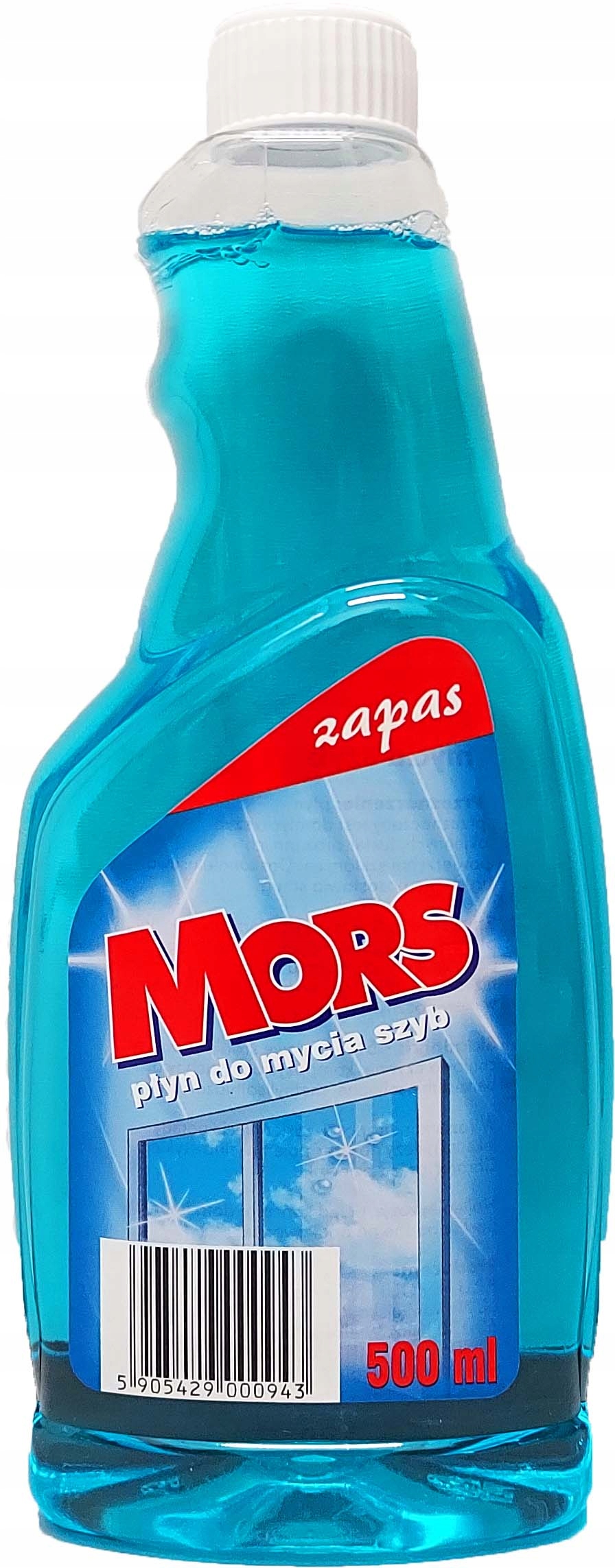 

Płyn do mycia szyb Mors zapas 0,5 l morski
