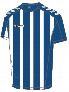 NIEBIESKA HUMMEL XL C26H013 KOSZULKA SPORTOWA