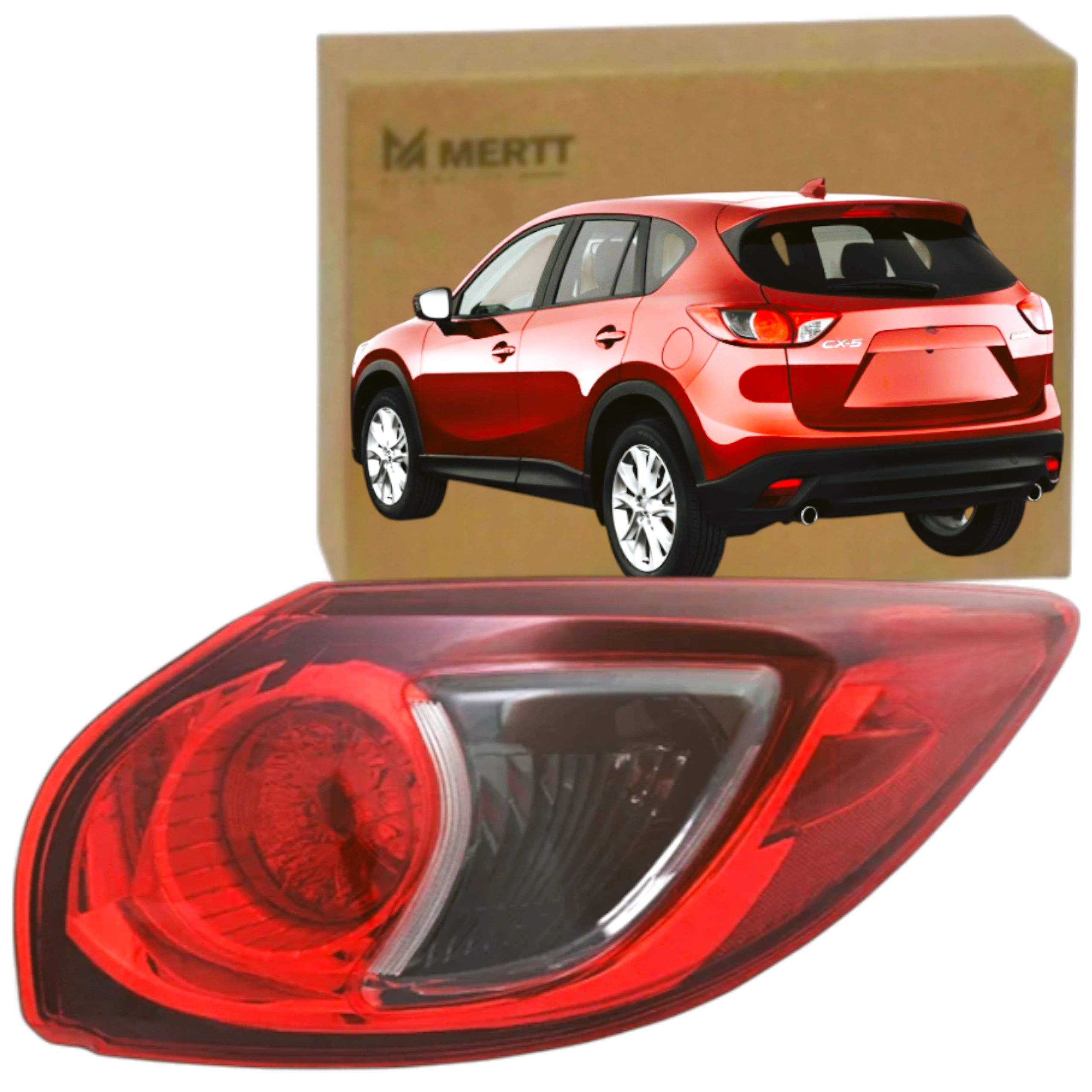 Vnější Zadní Světlo Pravé KD5451150C KD5451150D Mazda CX-5 2012-2017