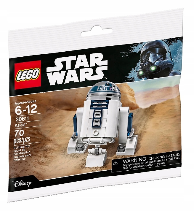 Lego Star Wars Droid R2-D2 30611 Polybag