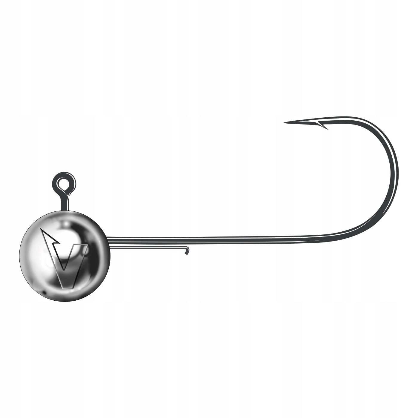 Główka jigowa z zaczepem Dragon V-Point Aggressor rozm. 3/0 3g 3szt.