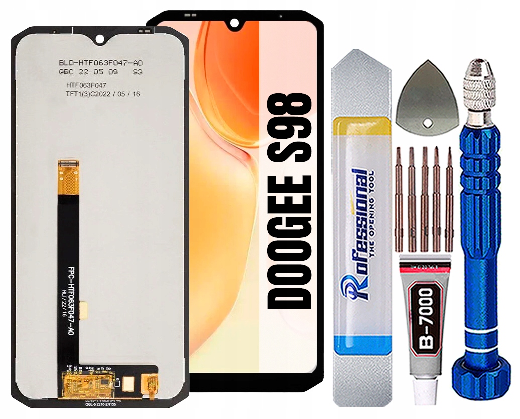 Displej Pro Doogee S98 S98 Pro LCD Displej
