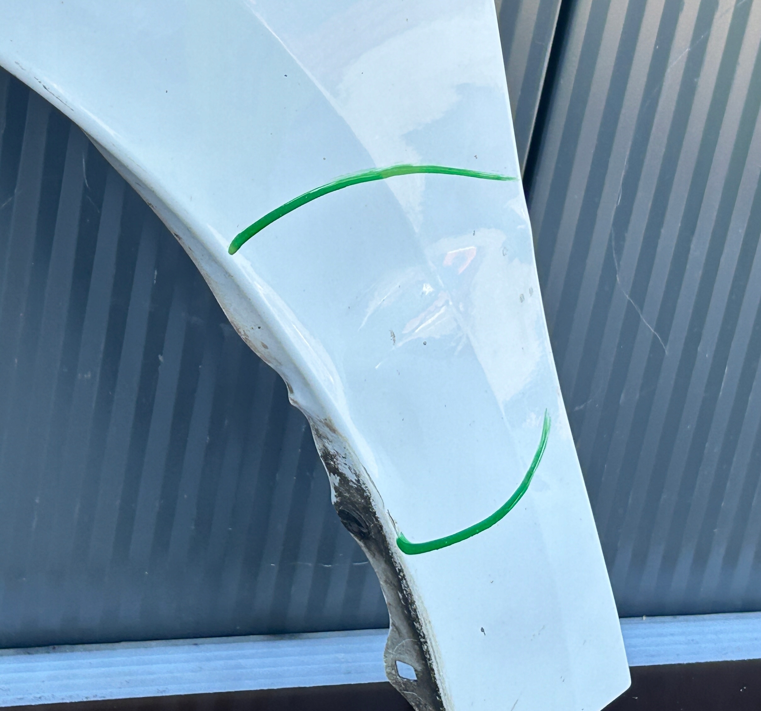 fender left front front AUDI A1 II 82A S-LINE