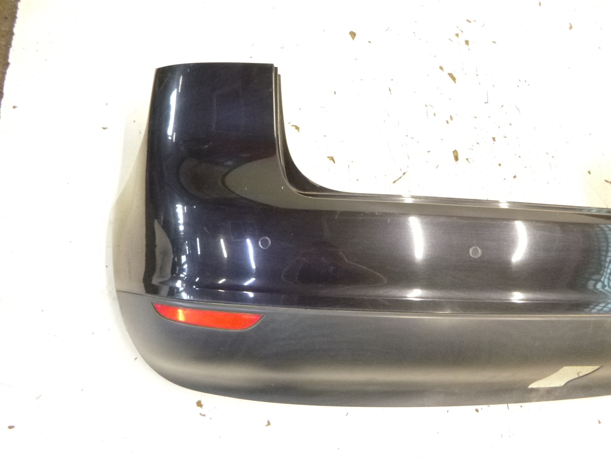 bumper rear VW Golf V plus 2005-2009 LC9Z PDC black