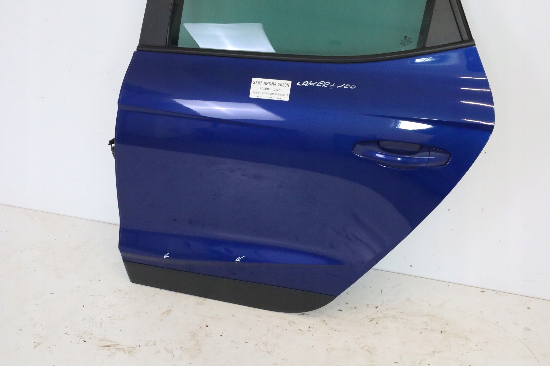SEAT Arona KJ Tür Hinten Links Door Porta Porte - Thumbnail 3
