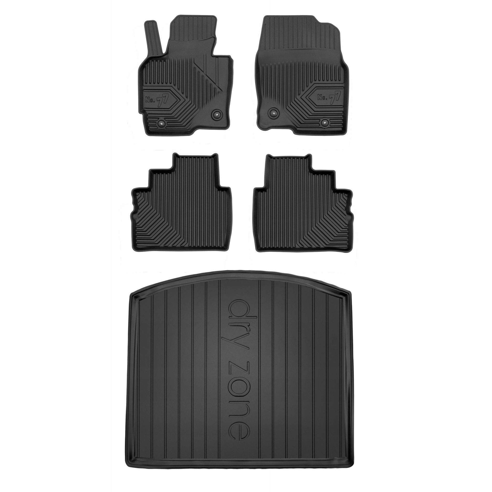 Gumové rohože rohožka do batožinového priestoru Mazda CX-5 I 1 12-17