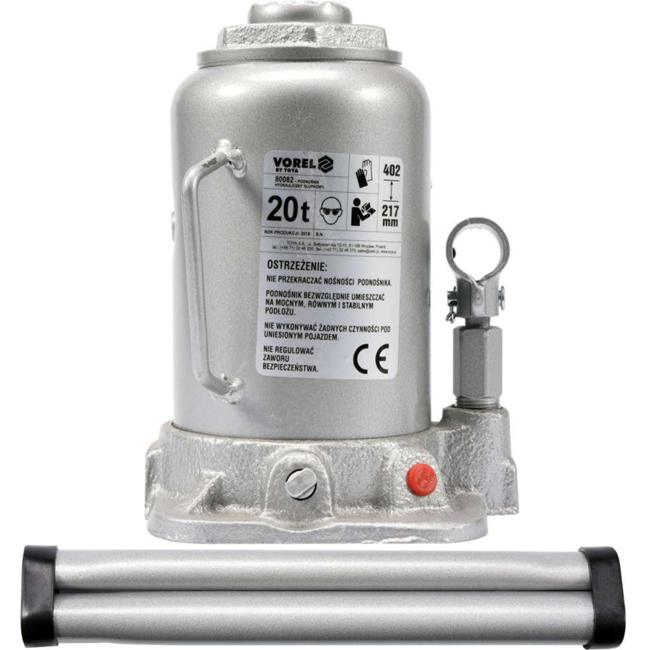 ГИДРАВЛИЧЕСКИЙ ДОМКРАТ VOREL 20T