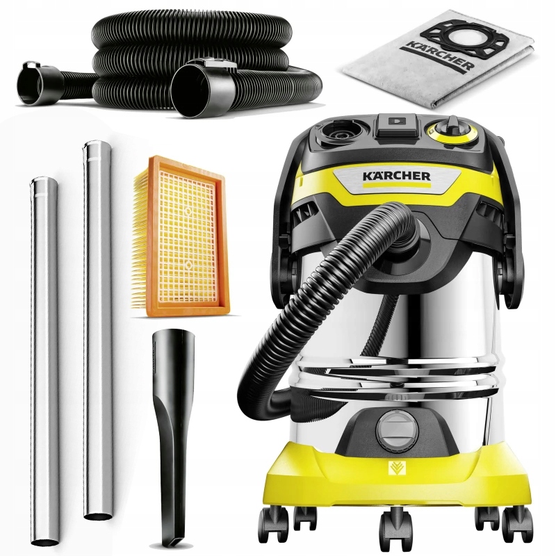 Mocny Odkurzacz Przemysłowy Karcher Wd 6 P S 2025