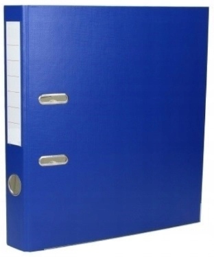 SEGREGATOR A4 archiwizacyjny 50mm okucie NIEBIESKI