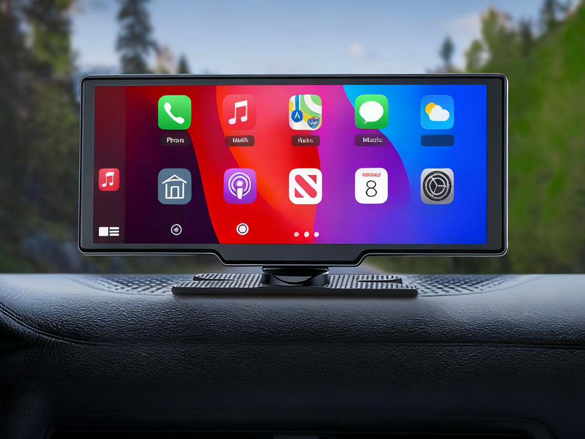 Autorádio Radio s Bluetooth, WiFi, Fm, Carplay a Android Auto