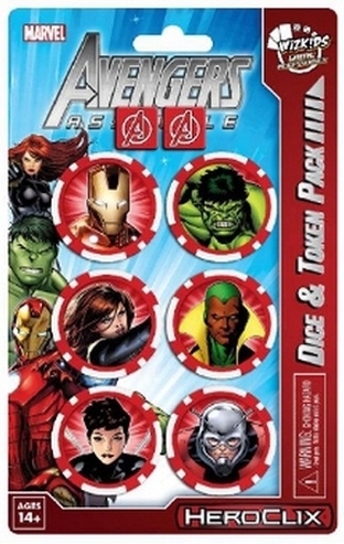 Marvel HeroClix Iron Man Dice & Token Pack
