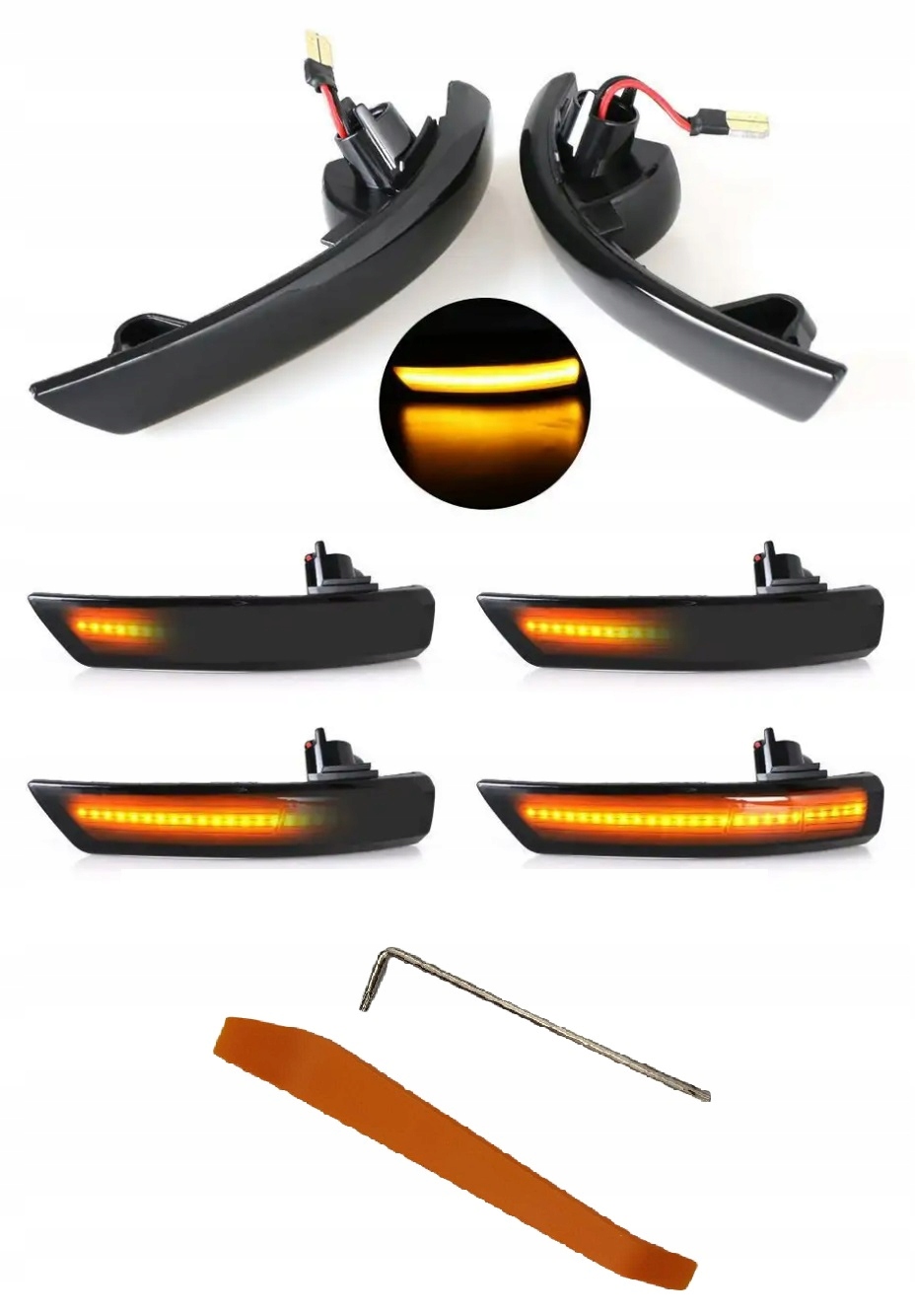 ДИНАМИЧЕСКИЕ УКАЗАТЕЛИ ПОВОРОТА FOCUS MK2 MK3 MONDEO MK4