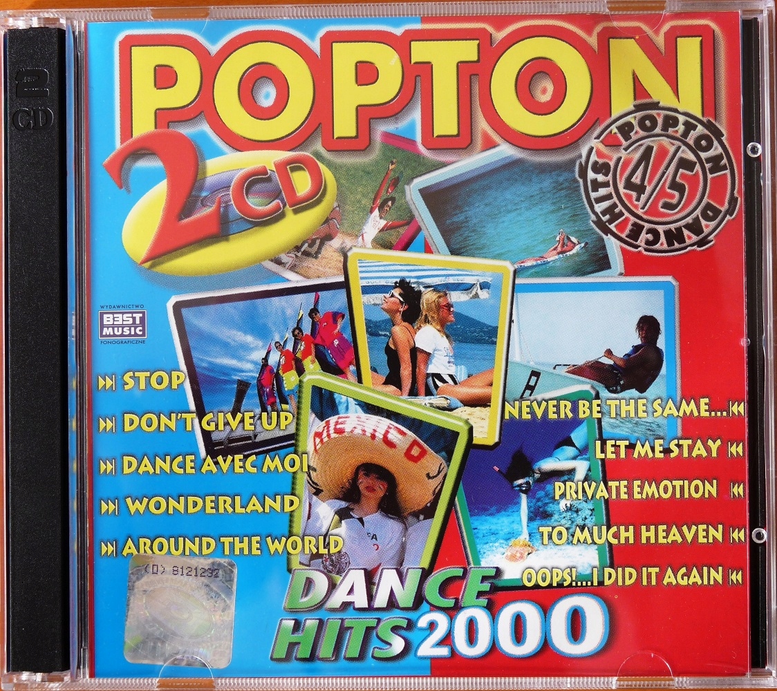 Album 2CD POPTON Dance Hits 2000 Best Music 2000 13457764449 Sklepy