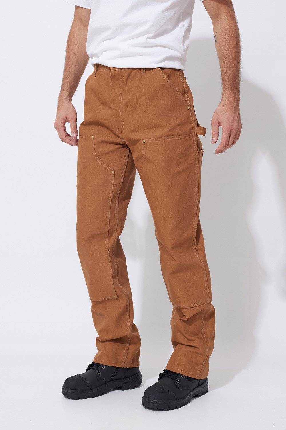 Kalhoty Carhartt Iconic B01 Firm Duck DoubleFront