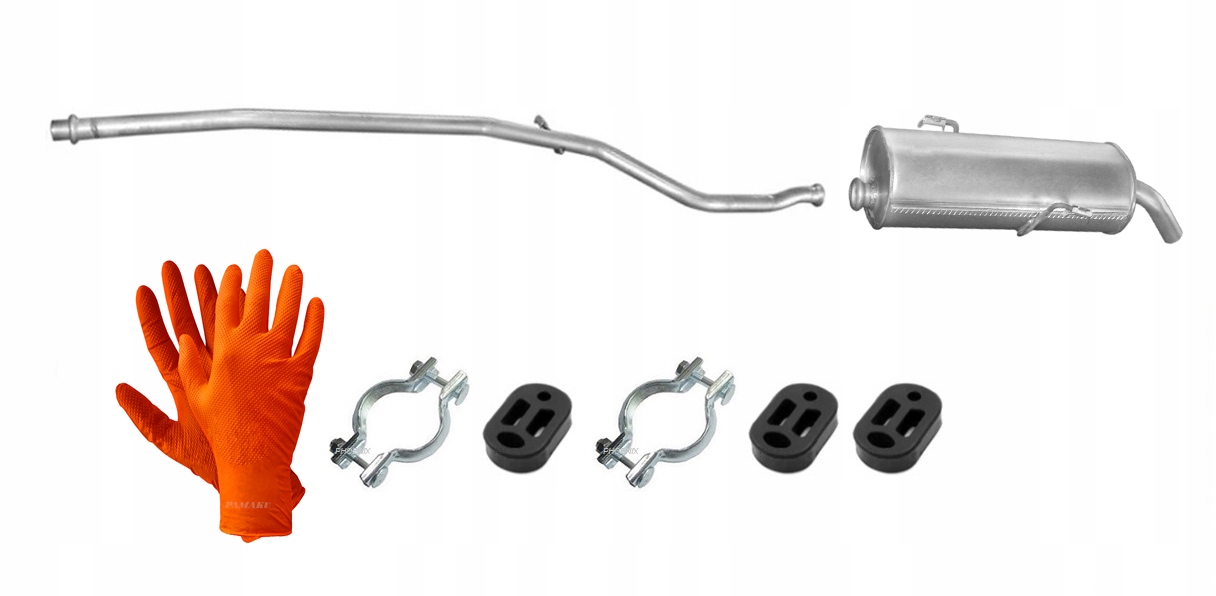 Peugeot 206 1.4i 55kW (2000-11/2003) Hatchback Trubka Tlumič