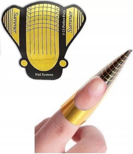 Formy szablony do przedłużania paznokci 50 szt EAN (GTIN) 5900053807647