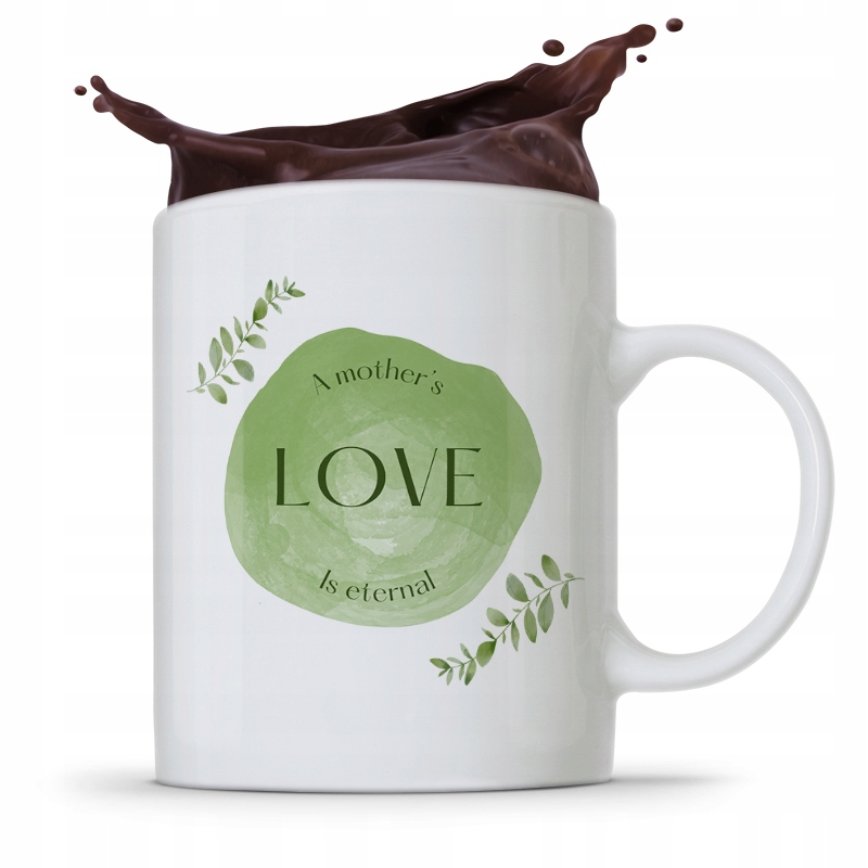 KUBEK PREZENT URODZINOWY DLA MAMY LOVE IS ETERNAL z Nadrukiem ze Zdjęciem