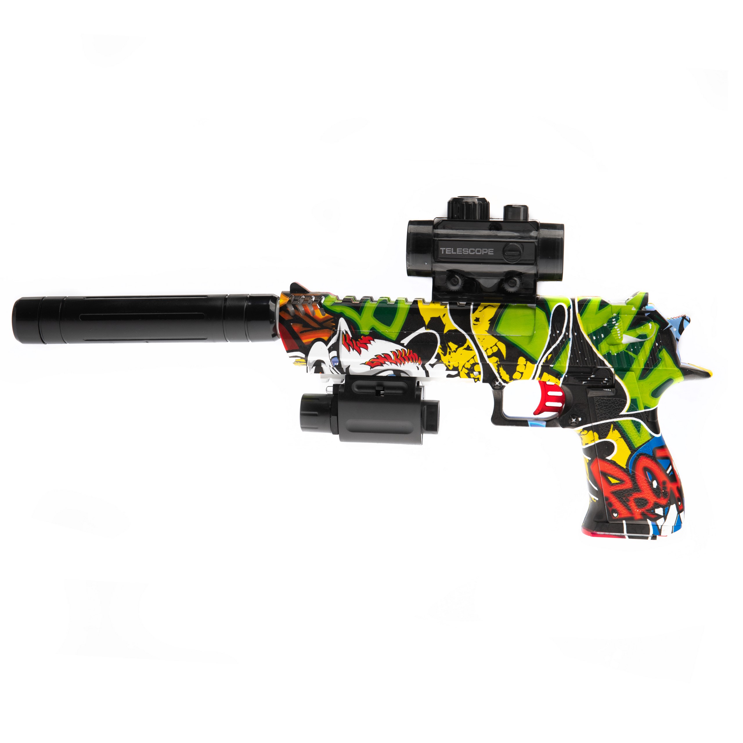 

Pistolet Karabin Automat Kulki Żelowe laser 40cm