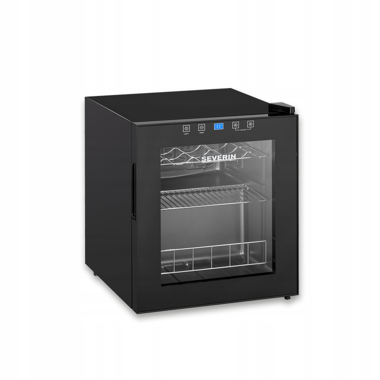 Severin Wks 8907 chladnička na víno, 46 l, 15 fliaš, čierna
