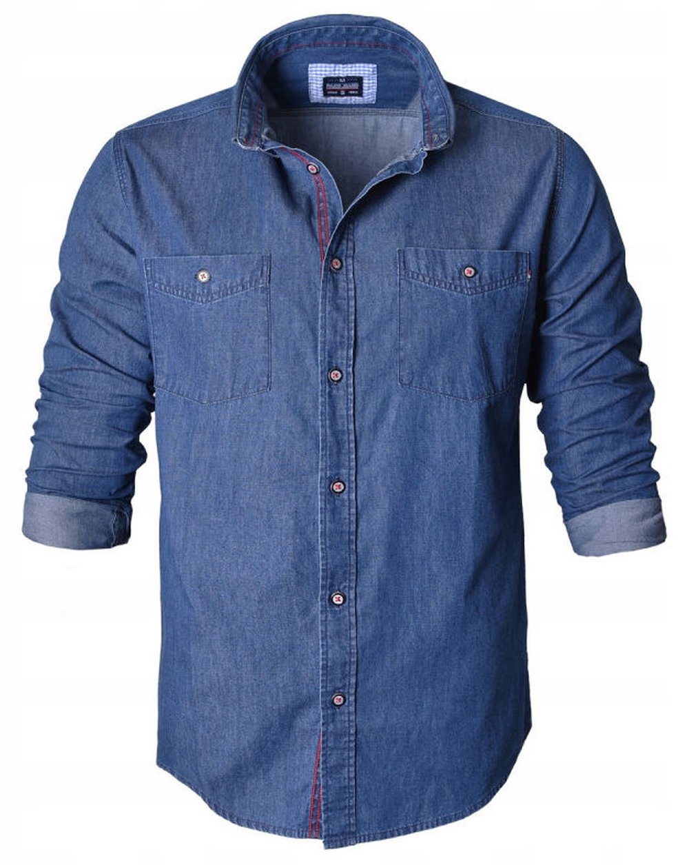 Jemně vypasovaná víkendová košile Pako Jeans Jeans (Denim) M