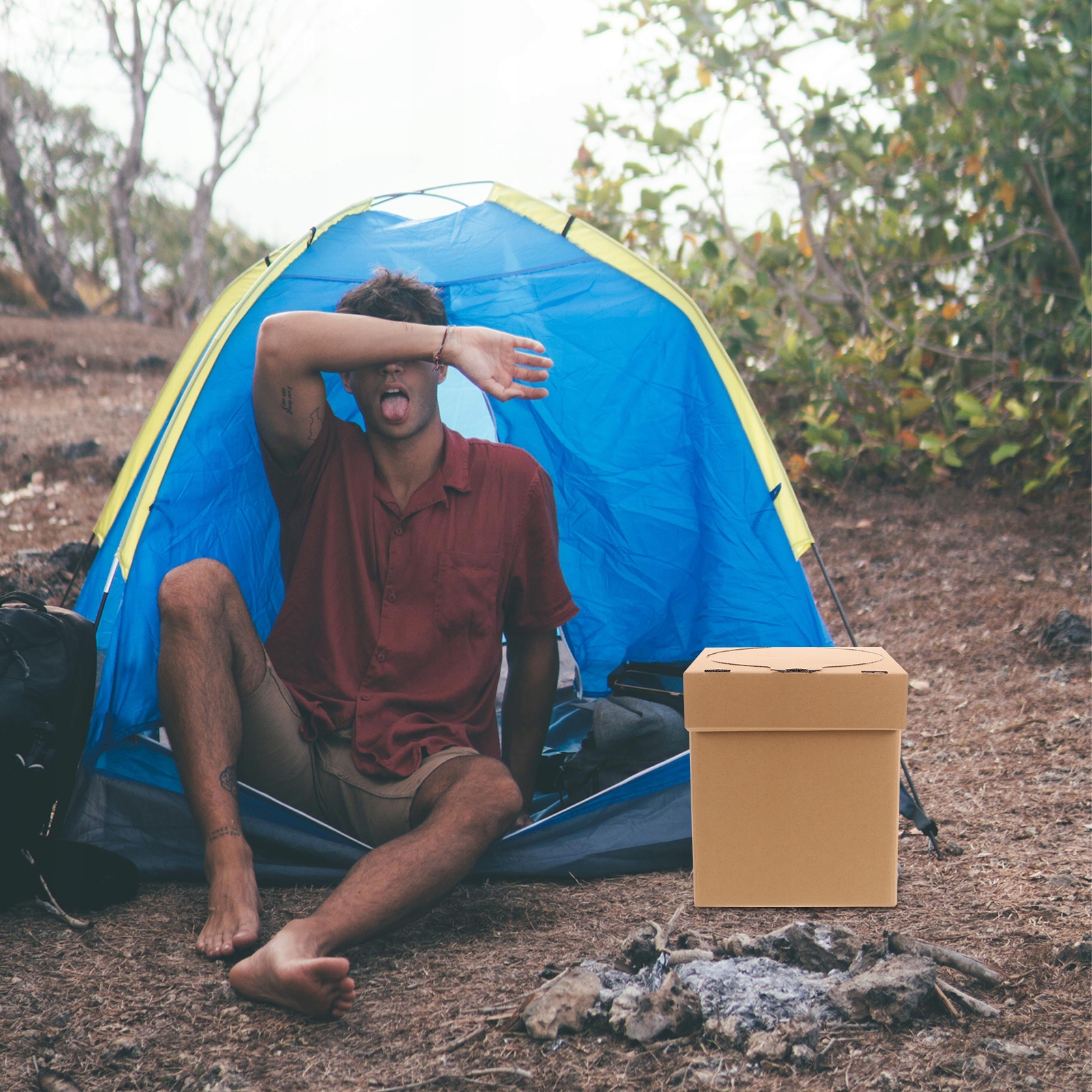 NOCNIK SAMOCHODOWY SKŁADANY NA ZEWNĄTRZ AWARYJNY Marka bez marki