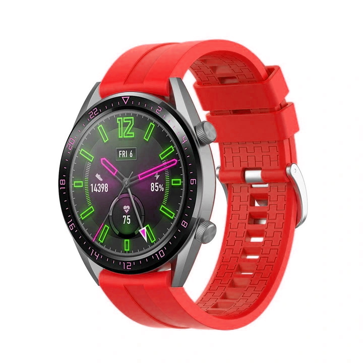 

Pasek Do Huawei Watch GT/GT2/GT2 Pro 22mm Czerwony