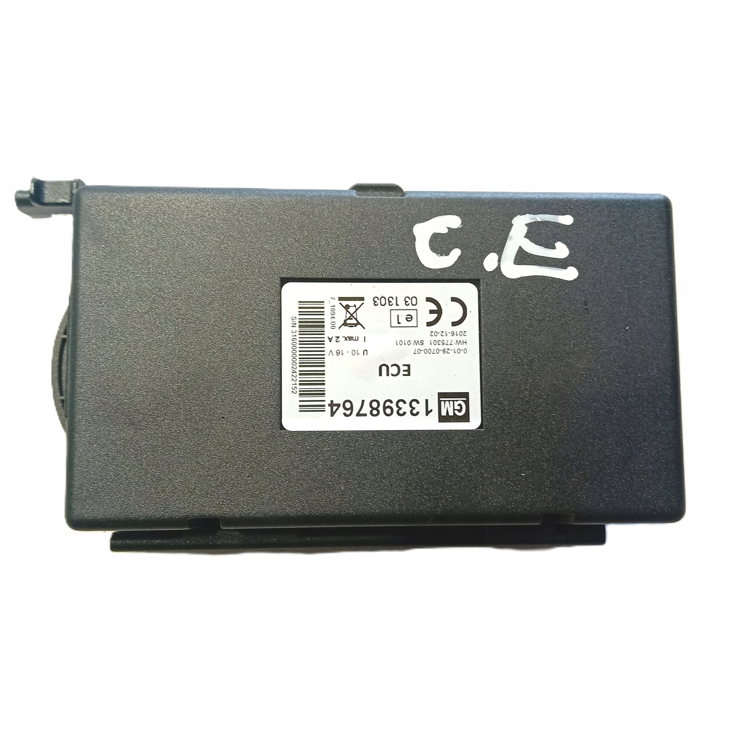 MODYUL ECU OPEL CORSA E 13398764