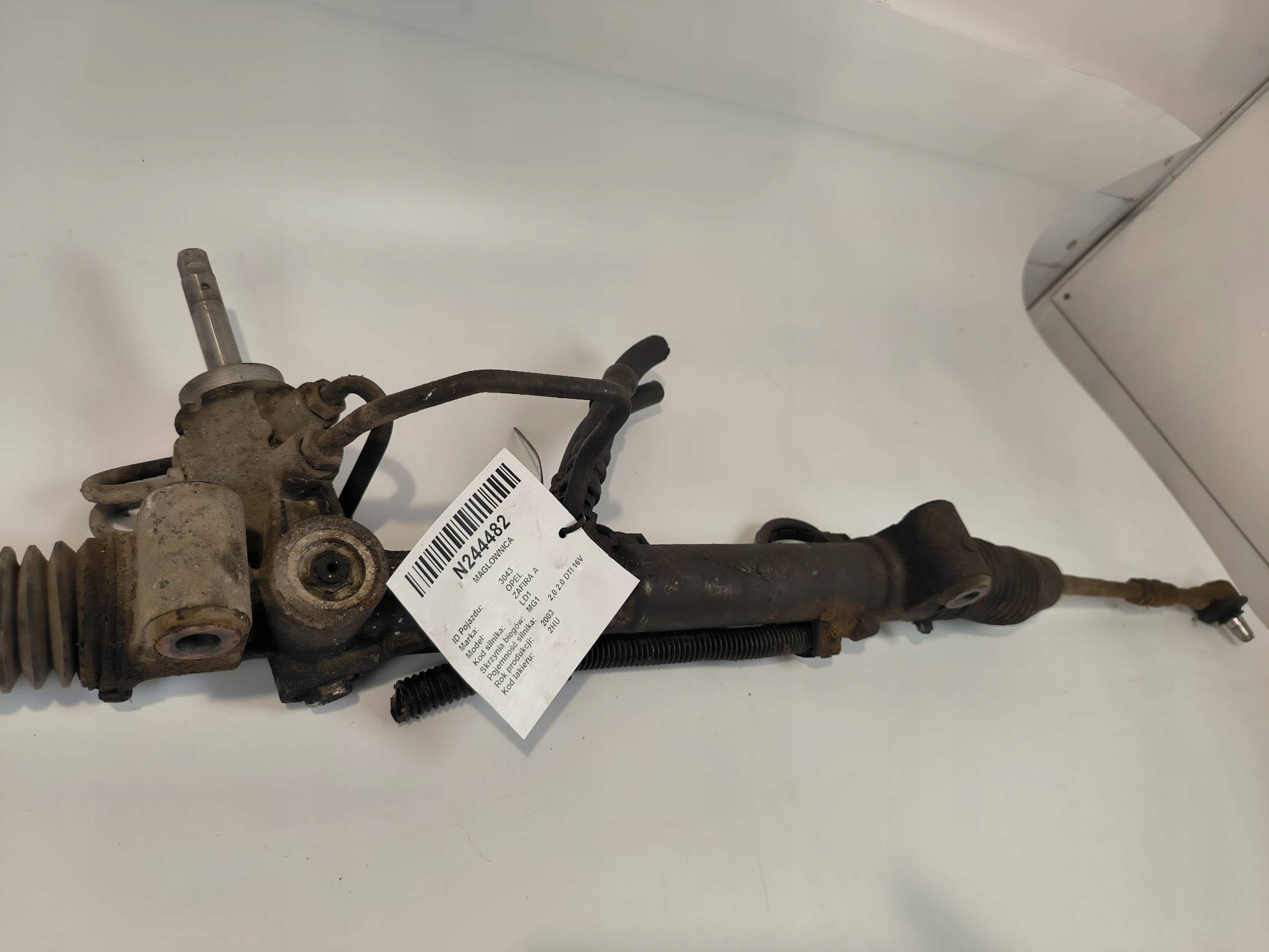 control 4046331 OPEL ZAFIRA A