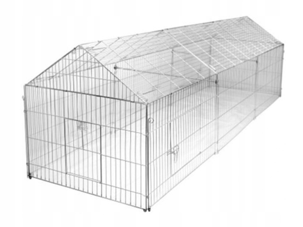 Levně Výběh pro králíky, hlodavce a drůbež Kerbl 70345, 220x103x103 cm