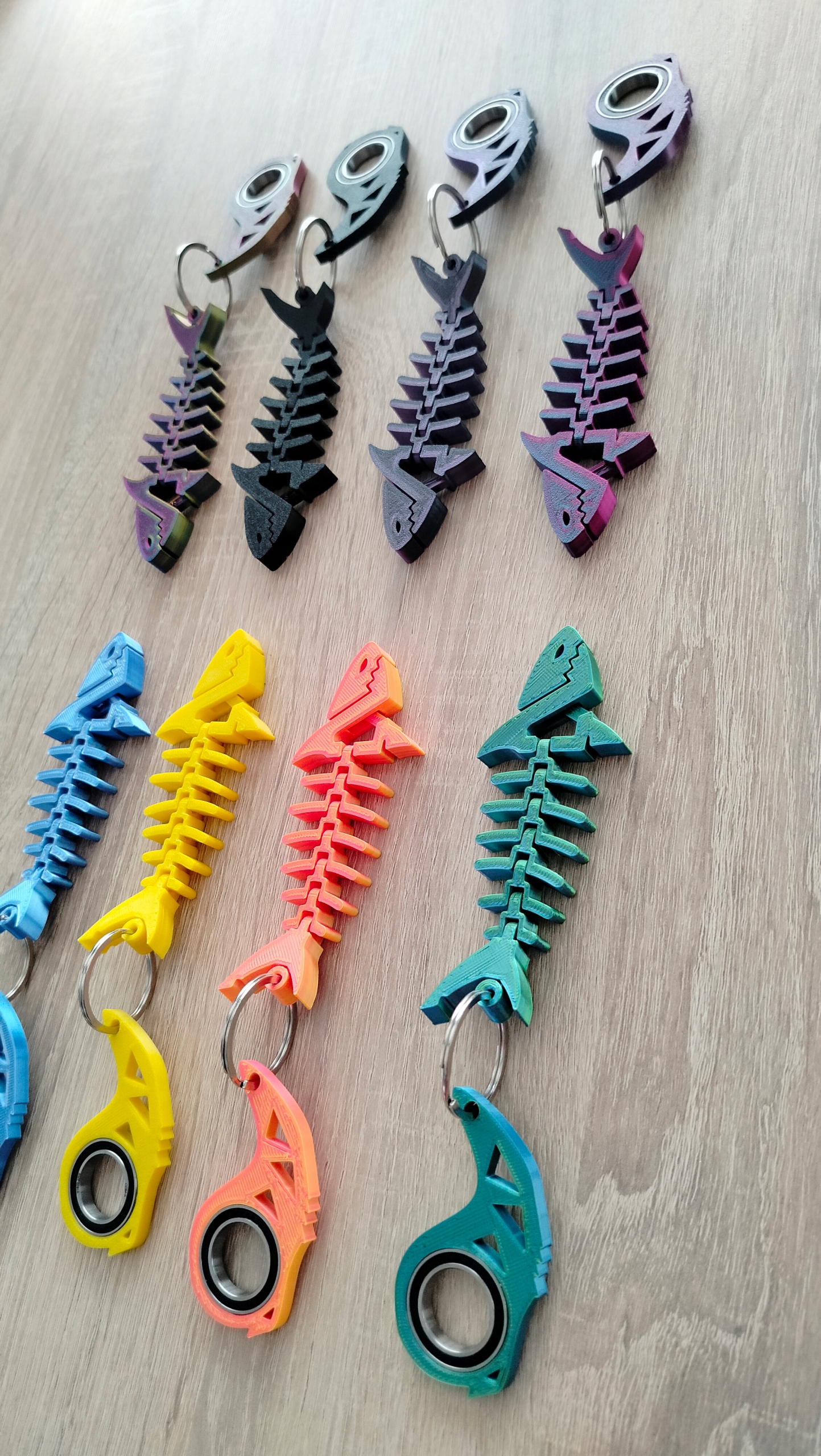 ZESTAW+ZAWIESZKA! Brelok do kluczy KEYSPINNER KEYRAMBIT KEYFLIPPER TIKTOK Rodzaj Fidget Spinner