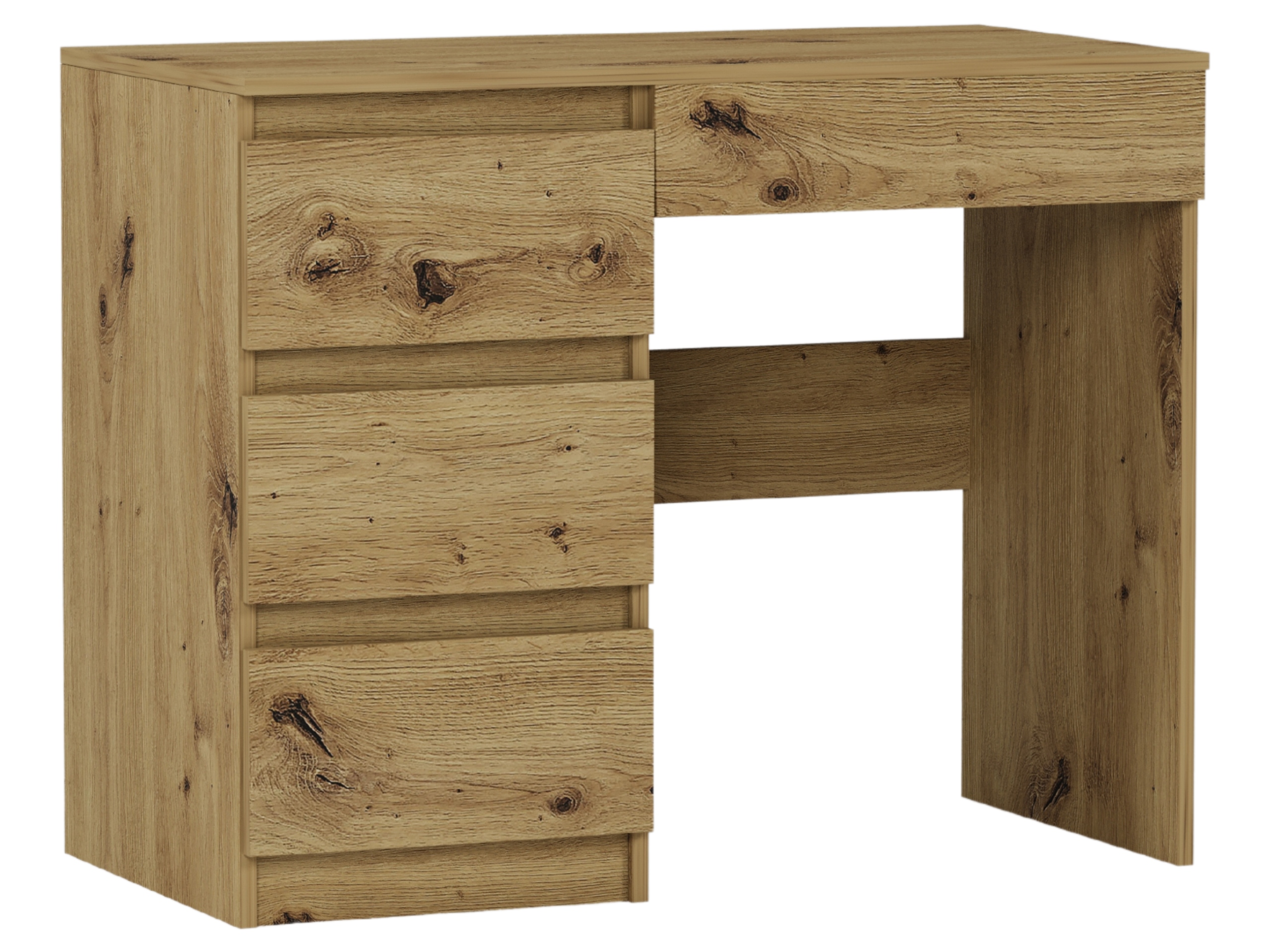 Meble Biurko komputerowe stolik 96cm artisan N34L lewe