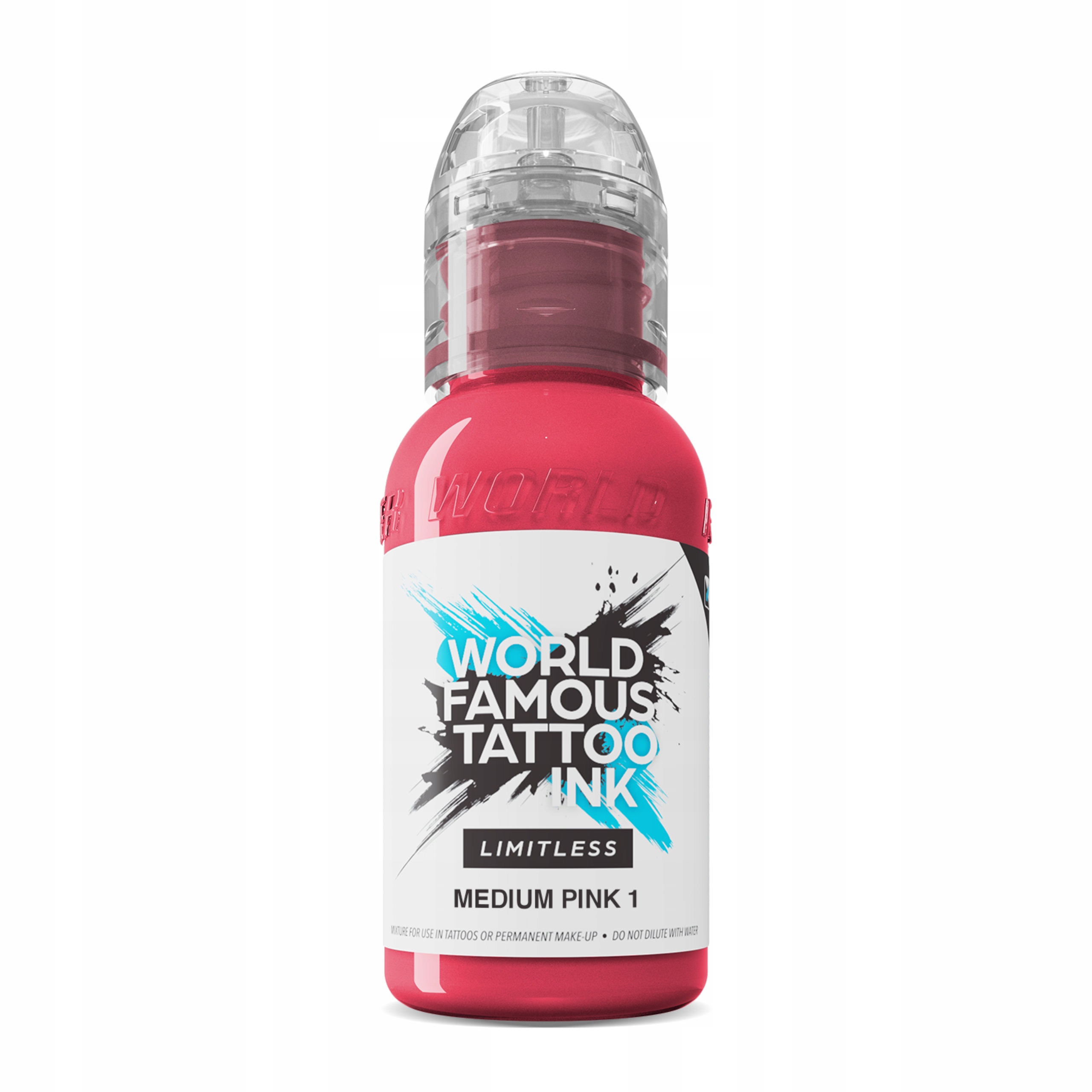 World Famous Ink Medium Pink 1 30 ml Limitless| Barva na tetování