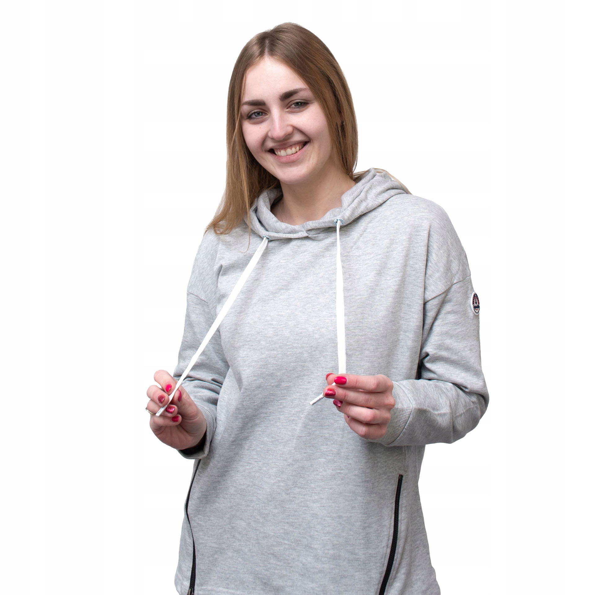 Mikina s kapucí šedá Captain Mike M