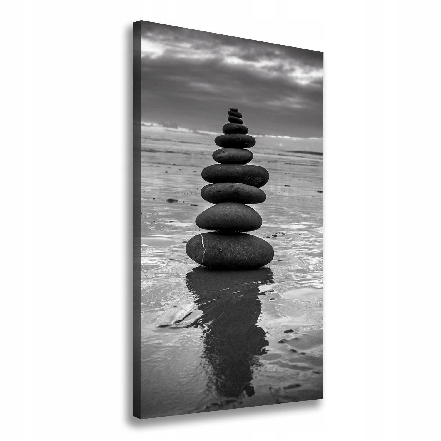 

Foto obraz na płótnie Kamienie na plaży 70x140 cm