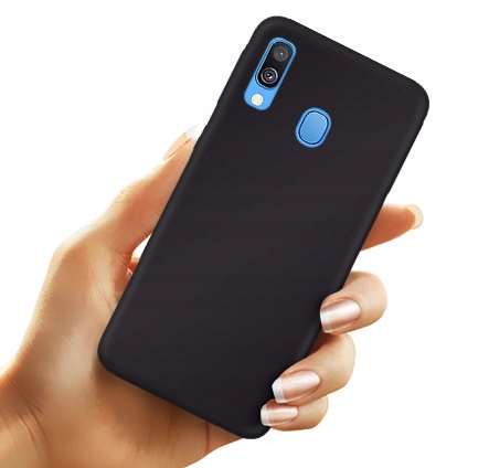 

Czarne Etui do Samsung Galaxy A40 Matt Case