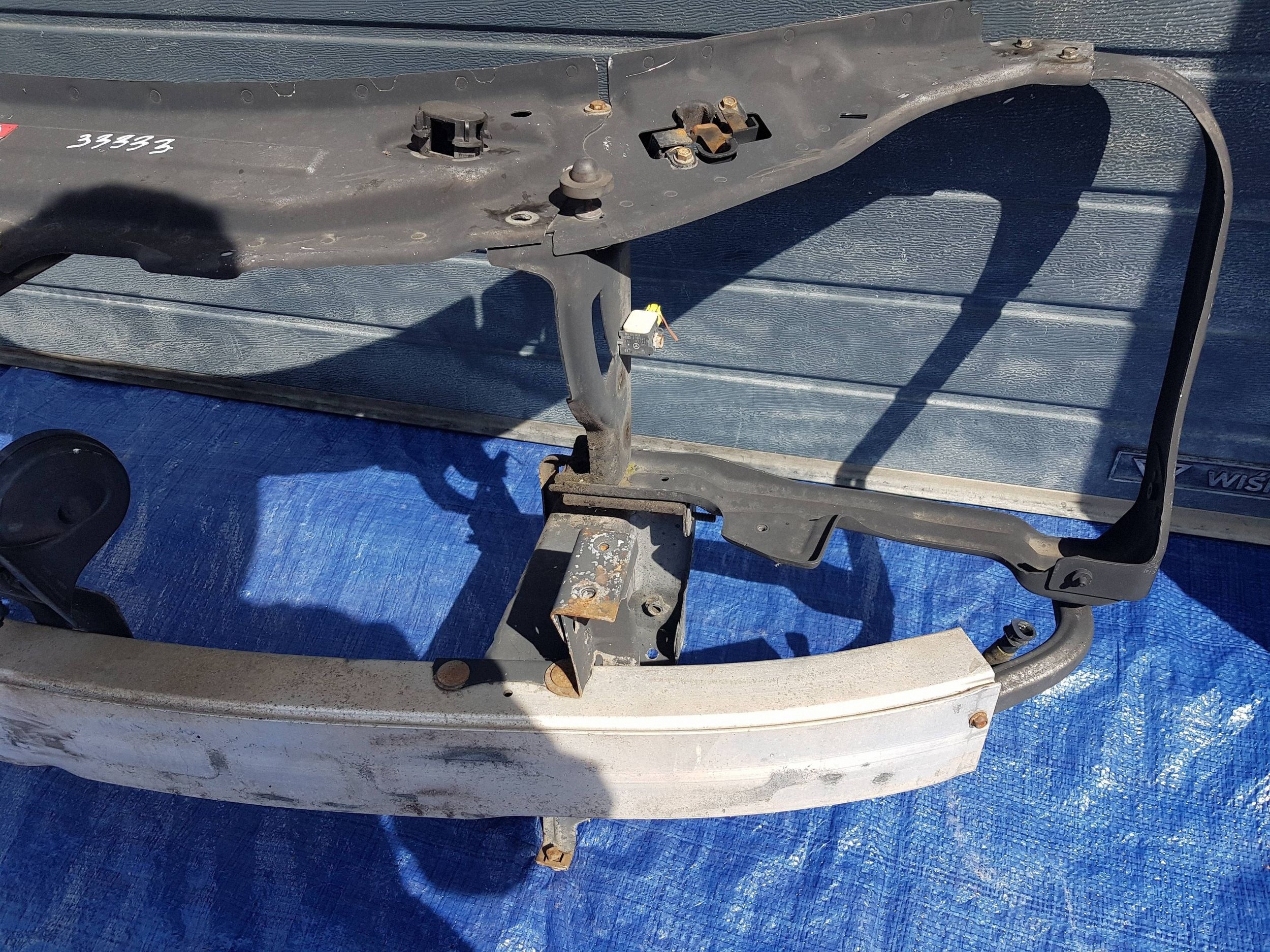 support panel for radiators sider pillar front Mercedes R W251 LIFT