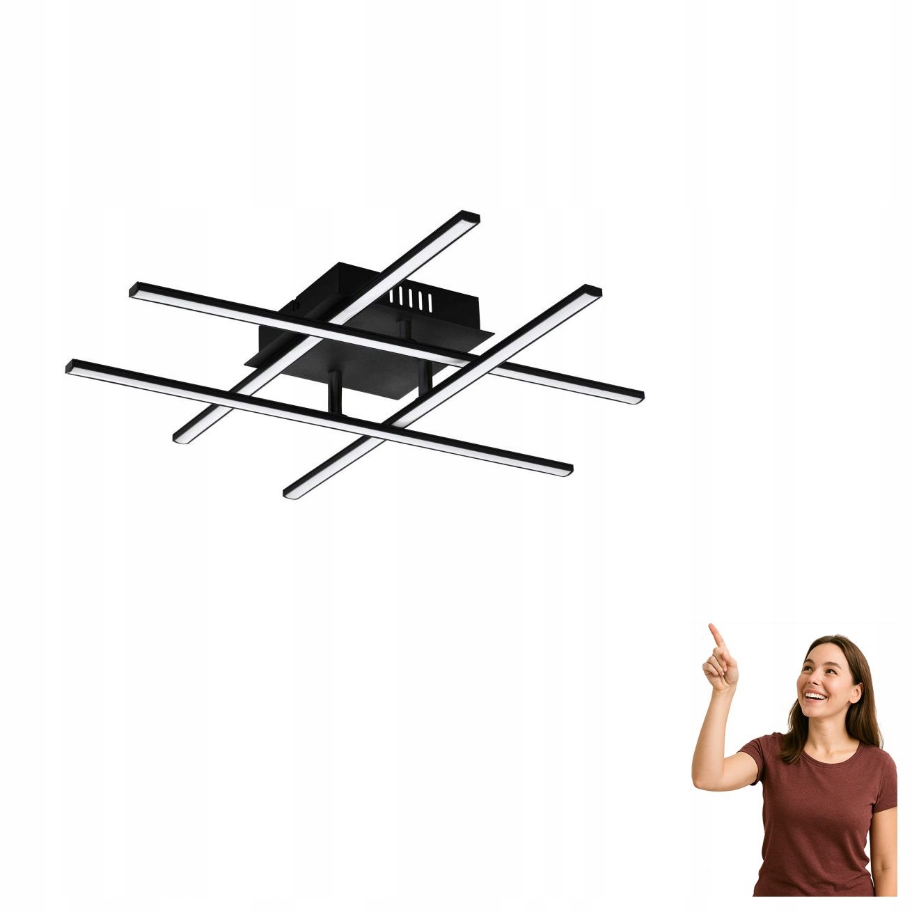 Led stropná lampa 4x5,3W Lasana 2 99316 Eglo