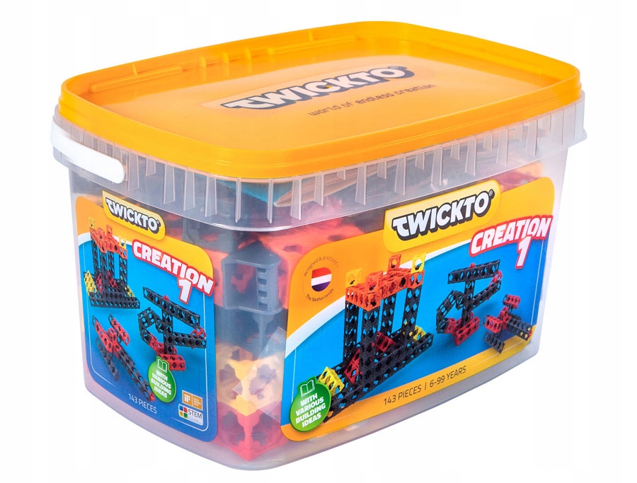 

Klocki Twickto 143 el zestaw Creation 1