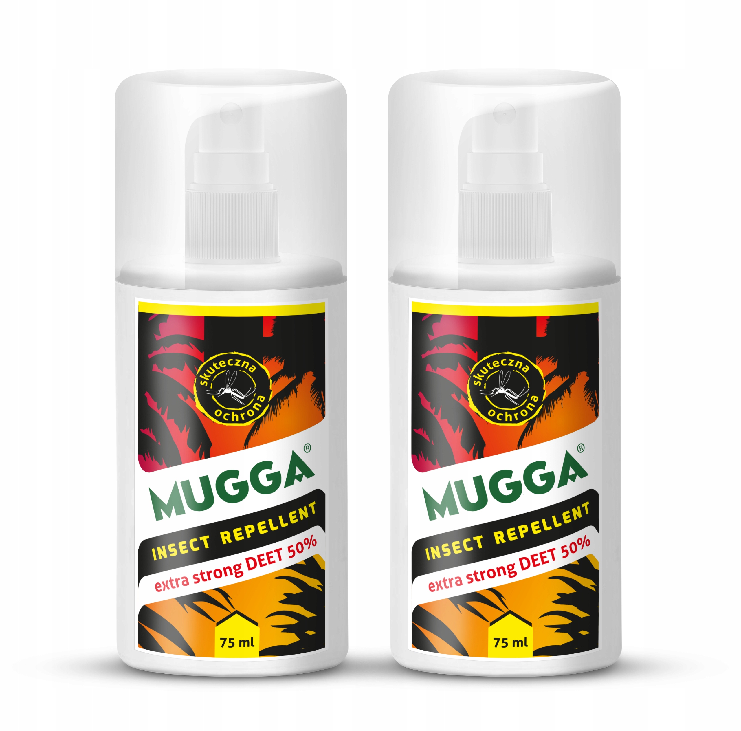 

Zestaw 2X Spray Na Komary Tropikalne Mugga Strong