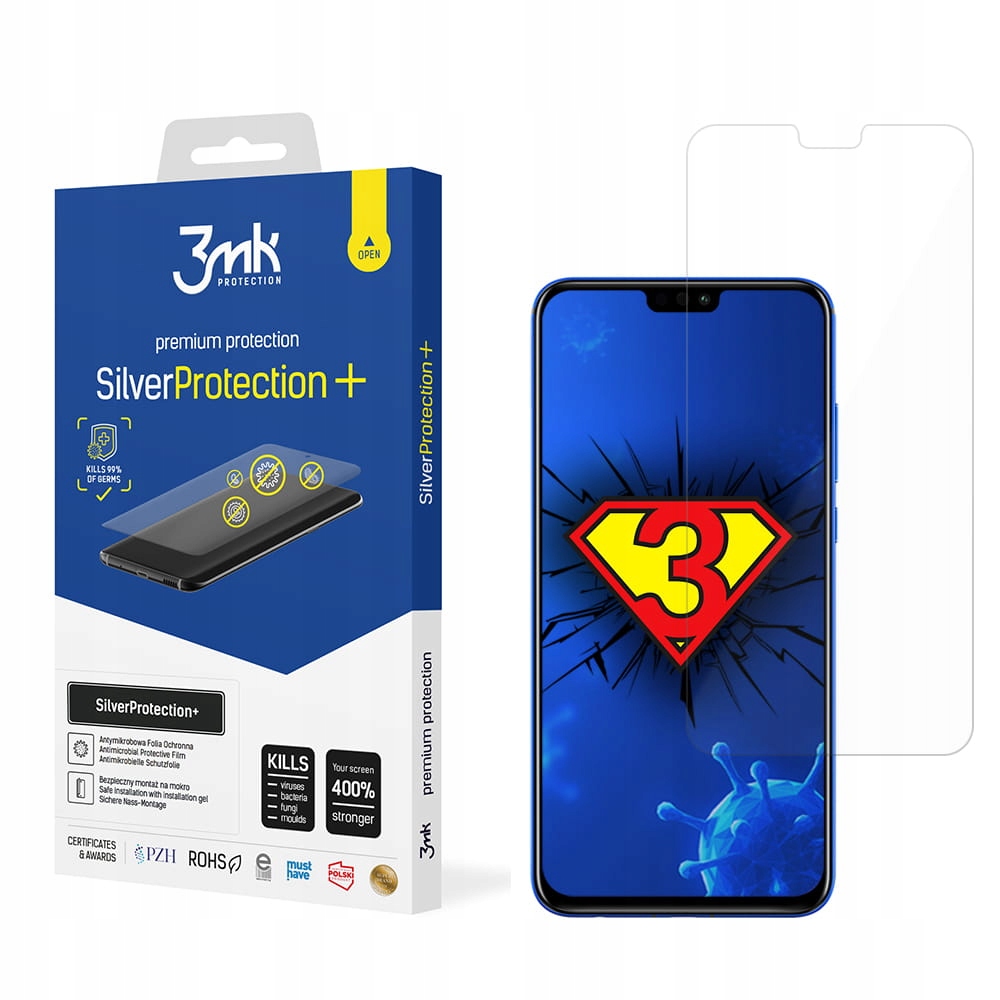 

Folia hydrożelowa Hydrożel 3mk Silver+ do Honor 8X