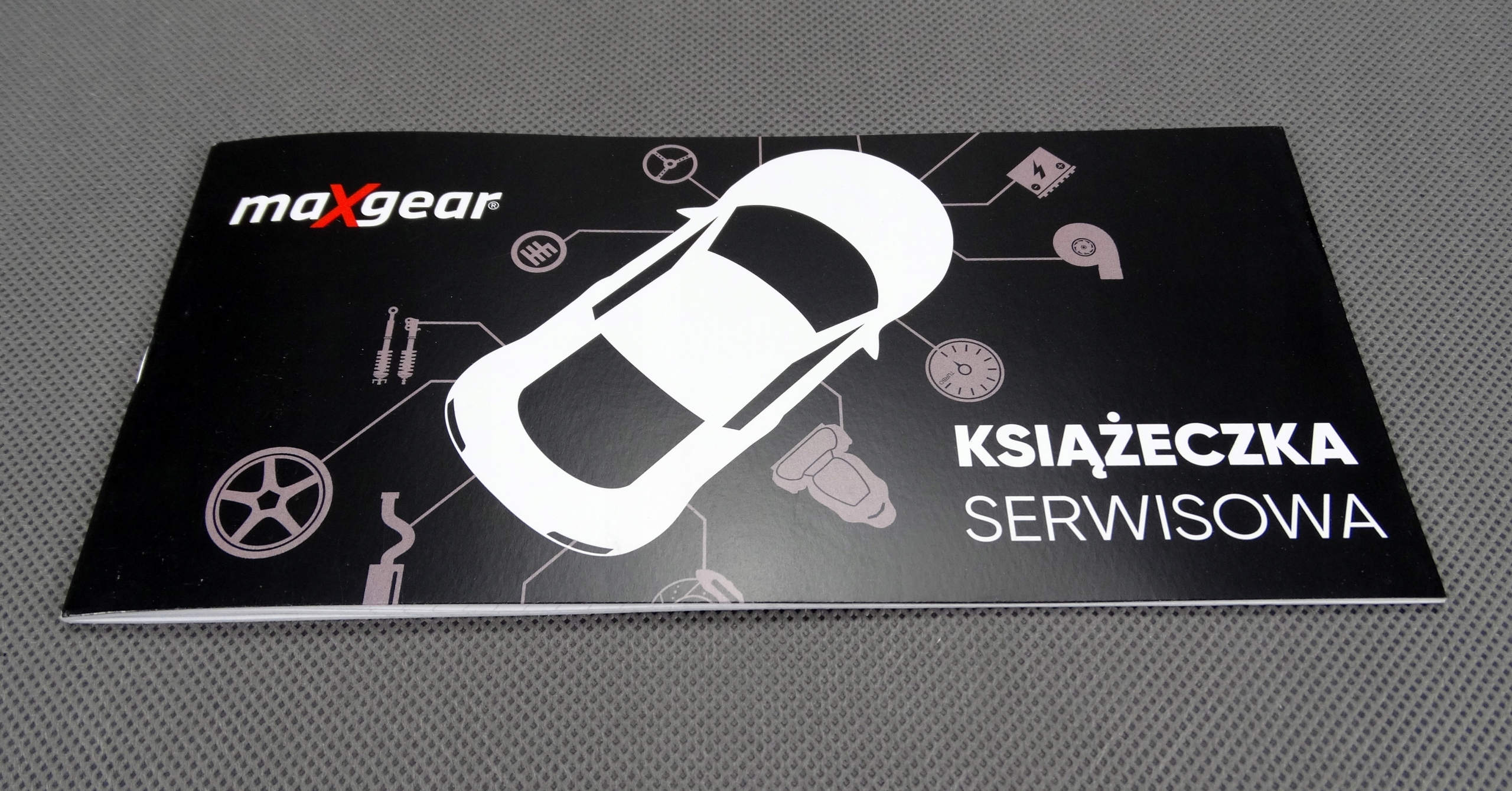 KSIĄŻECZKA SERWISOWA DO PRZEGLĄDÓW I NAPRAW / UNIWERSALNA / 26 STRON Stan opakowania oryginalne